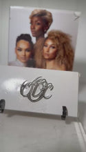 Load and play video in Gallery viewer, ODC Crystal Monogram Brooch
